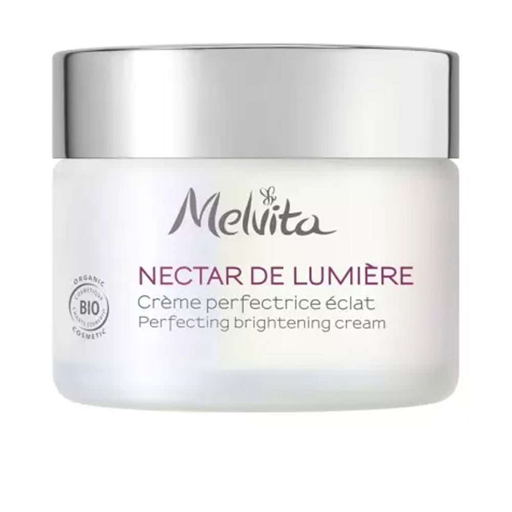 MelvitaNectarDeLumièrePerfectingIlluminatingCream50ml Jar of Melvita Nectar De Lumière Perfecting Illuminating Cream by Melvita, a day cream indicated for boosting skin radiance.