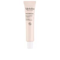 Tube  of  Melvita  Nectarcalm  Soothing  Comforting  Balm  by  Melvita,  a  facial  balm  indicated  for  soothing  sensitive  skin  and  redness.