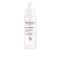 Bottle  of  Melvita  Nectarcalm  Strengthening  Soothing  Serum  by  Melvita,  a  facial  serum  indicated  for  reducing  redness  and  discomfort.