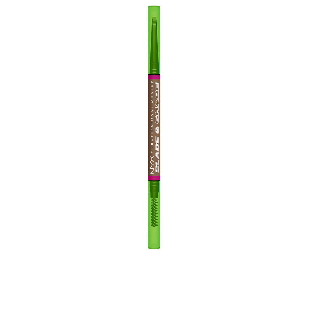 NYXBladeShadeNanoEyebrowPencilColor04Taupe NYX Blade & Shade ナノアイブロウペンシル カラー04 トープレ - 画像 (1)