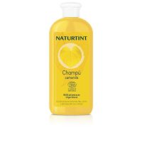 Bottle  of  Naturtint  Chamomile  Shampoo  by  Naturtint,  a  natural  shampoo  indicated  for  lightening  hair  and  providing  golden  highlights.