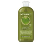 Bottle  of  Naturtint  Color  Fixing  Repair  Shampoo  by  Naturtint,  a  shampoo  indicated  for  moisturizing  and  restoring  damaged  hair.