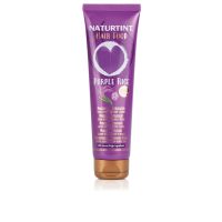 Jar  of  Naturtint  Hair  Food  Purple  Rice  Mask  by  Naturtint,  a  natural  hair  mask  indicated  for  moisturizing  and  nourishing  dry  hair.