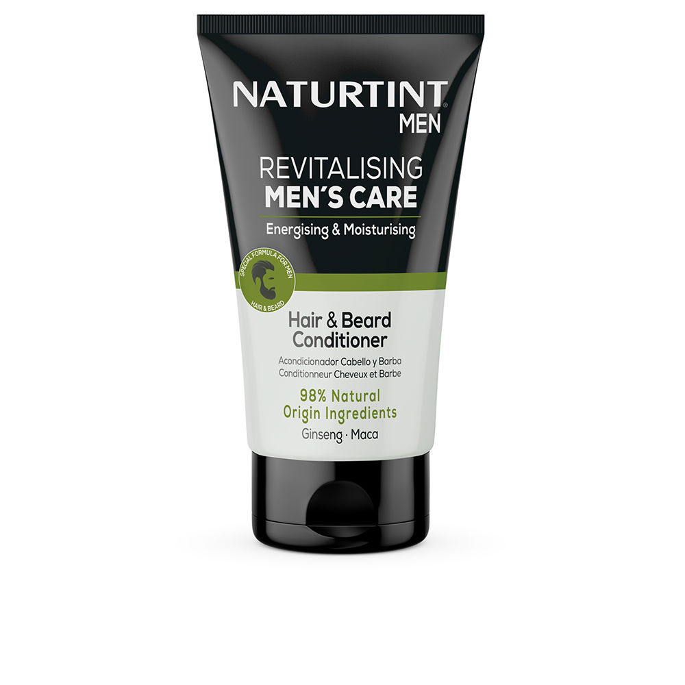 NaturtintMensCareHairAndBeardConditioner150ml Naturtint メンズケア ヘア&ビアード コンディショナー 150ml - 画像 (1)