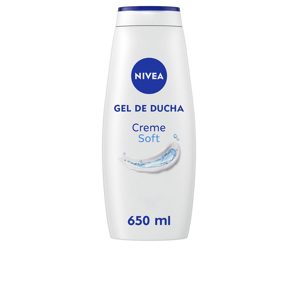 NiveaCremeSoftGelShowerCream650ml Bottle of Nivea Creme Soft Gel Shower Cream by Nivea, a shower cream indicated for deep hydration and soft skin.