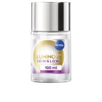 Bottle  of  Nivea  Luminous  630  Skin  Glow  Liquid  Exfoliator  by  Nivea,  a  liquid  exfoliator  indicated  for  refining  skin  texture  and  pores.
