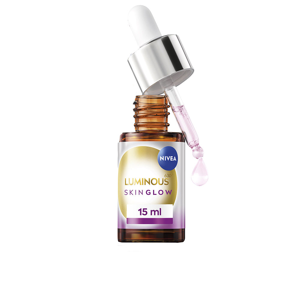 NiveaLuminous630ºSkinGlowSerum15ml Bottle of Nivea Luminous 630 Skin Glow Serum by Nivea, a face serum indicated for reducing spots and evening out skin tone.