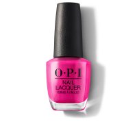 Bottle  of  Opi  Nail  Lacquer  Color  La  Paz-Itively  Hot  by  Opi,  a  nail  polish  indicated  for  long  lasting  vibrant  nail  color.
