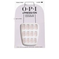Box  of  Opi  xPress/On  False  Gel-Like  Nails  Color  French  Manicure  by  Opi,  a  nail  tip  set  indicated  for  professional  manicure.