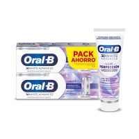 Box  of  Oral-B  3D  White  Luxe  Perfection  Toothpaste  by  Oral-B,  a  whitening  toothpaste  indicated  for  removing  surface  dental  stains.