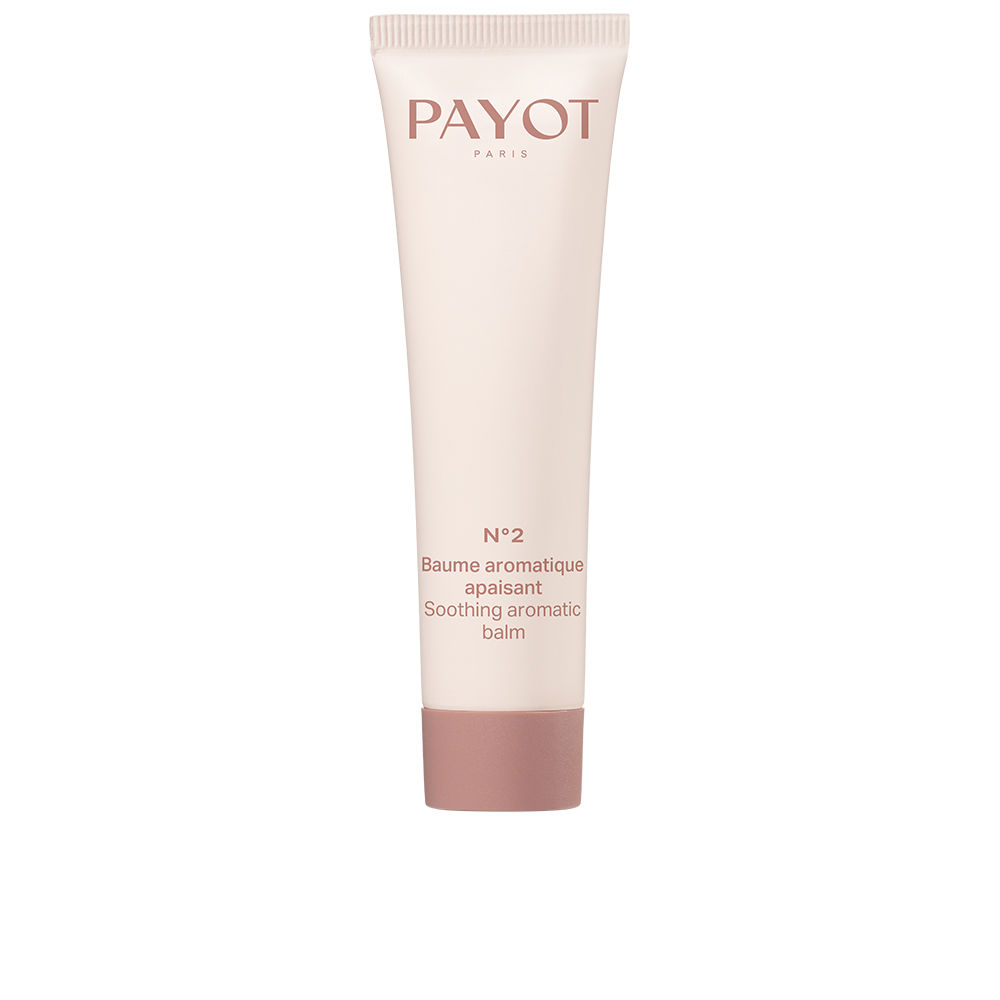 PayotNº2SoothingAromaticBalm30ml Tube of Payot Nº2 Soothing Aromatic Balm by Payot, a facial balm indicated for soothing redness and skin discomfort.