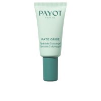 Tube  of  Payot  Pâte  Grise  Spéciale  5  Drying  Gel  by  Payot,  a  drying  gel  indicated  for  purifying  spots  and  removing  marks.