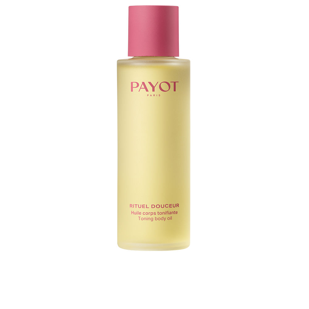 PayotRituelDouceurToningBodyOil100ml Bottle of Payot Rituel Douceur Toning Body Oil by Payot, a body oil indicated for reducing the appearance of stretch marks.