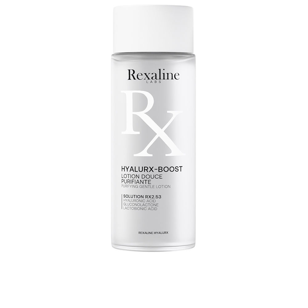 RexalineHyalurx-BoostGentlePurifyingLotion50ml Bottle of Rexaline Hyalurx-Boost Gentle Purifying Lotion by Rexaline, a fluid lotion indicated for purifying the skin.