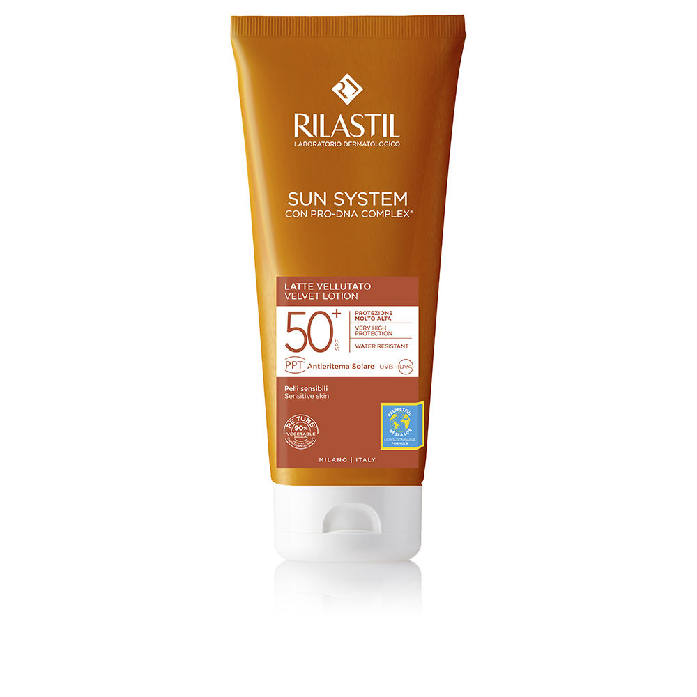 RilastilSunSystemVelvetLotionSPF50+200ml Rilastil Sun System Velvet Lotion SPF50+ 200ml