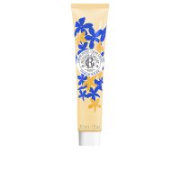 Tube  of  Roger  &  Gallet  Vanille  Soleil  Hand  Cream,  a  nourishing  cream  indicated  for  hydrating  and  strengthening  hands  and  nails.