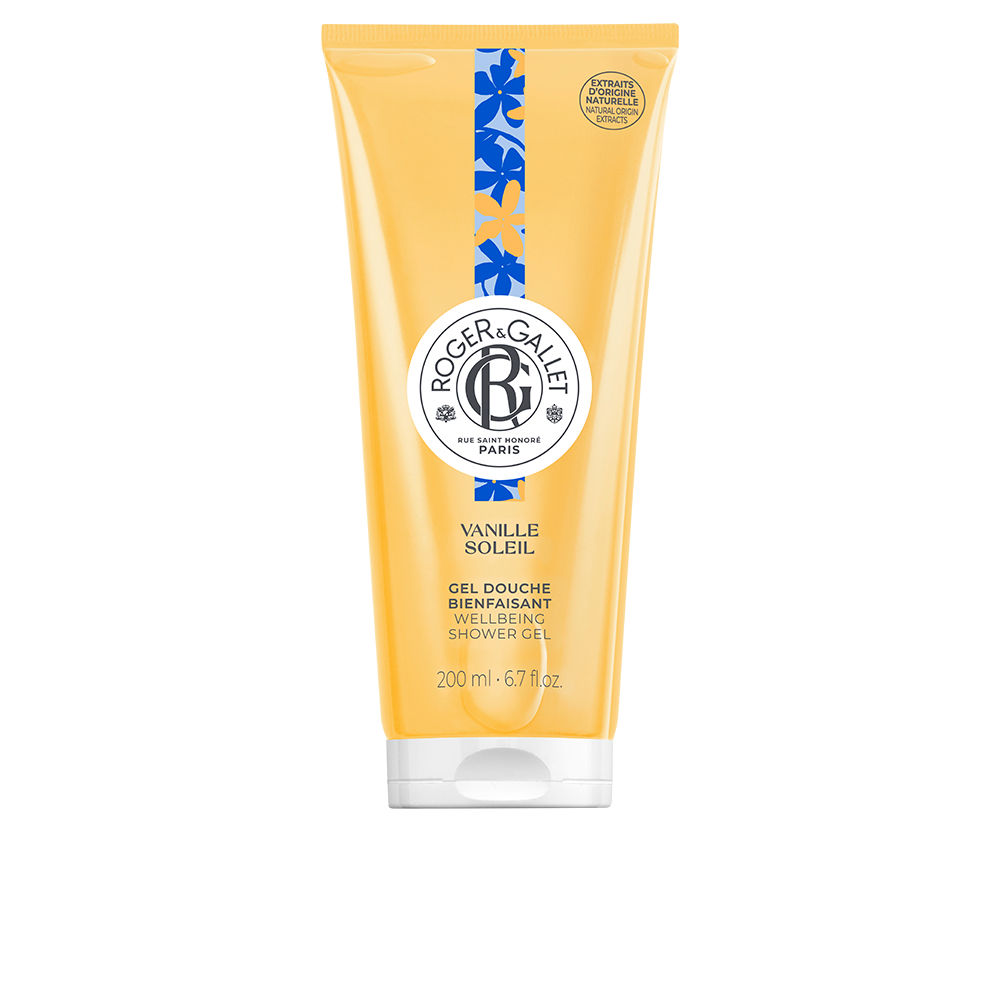 RogerGalletVanilleSoleilShowerGel200ml ロジェ・ガレ ヴァニーユ ソレイユ シャワージェル 200ml - 画像 (1)