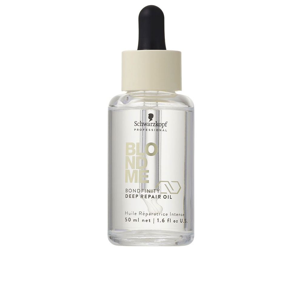 SchwarzkopfBlondmeBondfinityDeepRepairOil50ml Schwarzkopf Blondme Bondfinity Óleo Reparador Profundo 50ml - Image 1