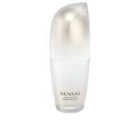 Bottle  of  Sensai  Comforting  Barrier  Essence,  a  rich  cream  essence  indicated  for  resolving  skin  dryness,  redness  and  roughness.