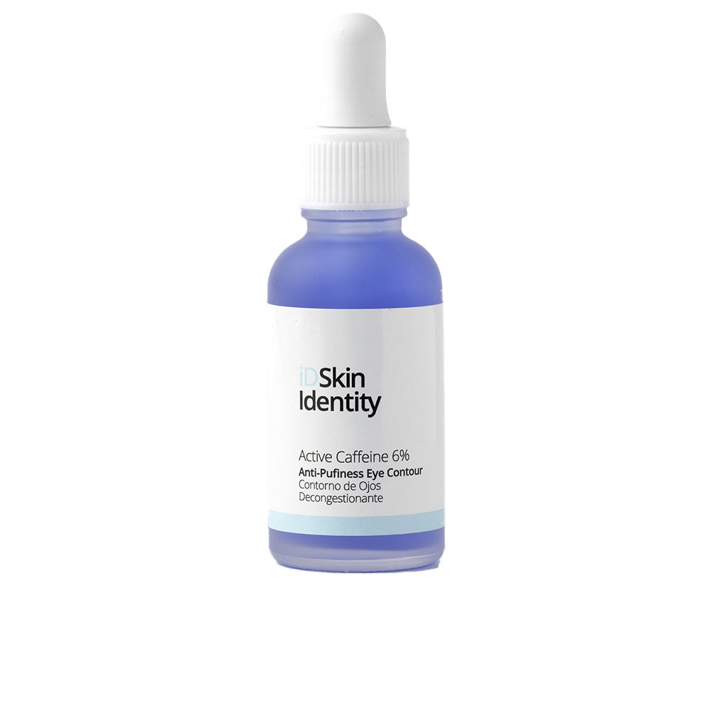 SkinGenericsiDSkinIdentityCaffeineEyeContourSerum30ml Bottle of Skin Generics iD Skin Identity Caffeine Eye Contour Serum by Skin Generics, a light serum indicated for eye bags.