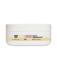 Jar  of  Soap  &  Glory  Glow  Your  Mind  Cleansing  Balm  by  Soap  &  Glory,  a  facial  balm  indicated  for  removing  makeup  and  impurities.