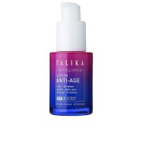 Bottle  of  Talika  Skintelligence  Anti-Age  Regenerating  Serum  by  Talika,  a  creamy  serum  indicated  for  microbiome  rebalancing.