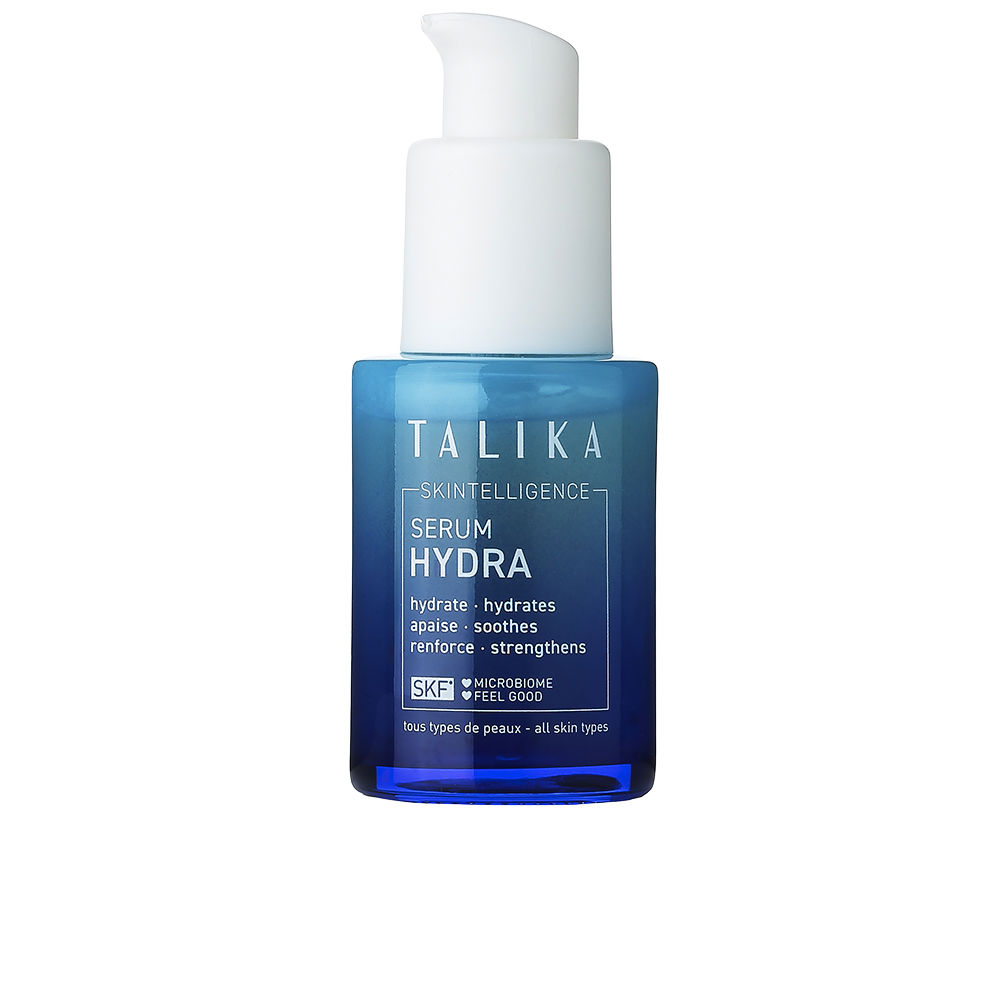 TalikaSkintelligenceHydraHydratingSerum30ml Bottle of Talika Skintelligence Hydra Hydrating Serum by Talika, a serum indicated for hydrating and protecting the skin.