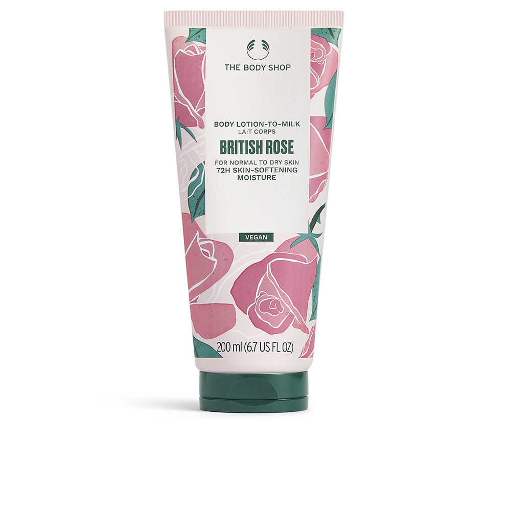 TheBodyShopBritishRoseBodyLotion200ml The Body Shop British Rose Body Lotion 200ml