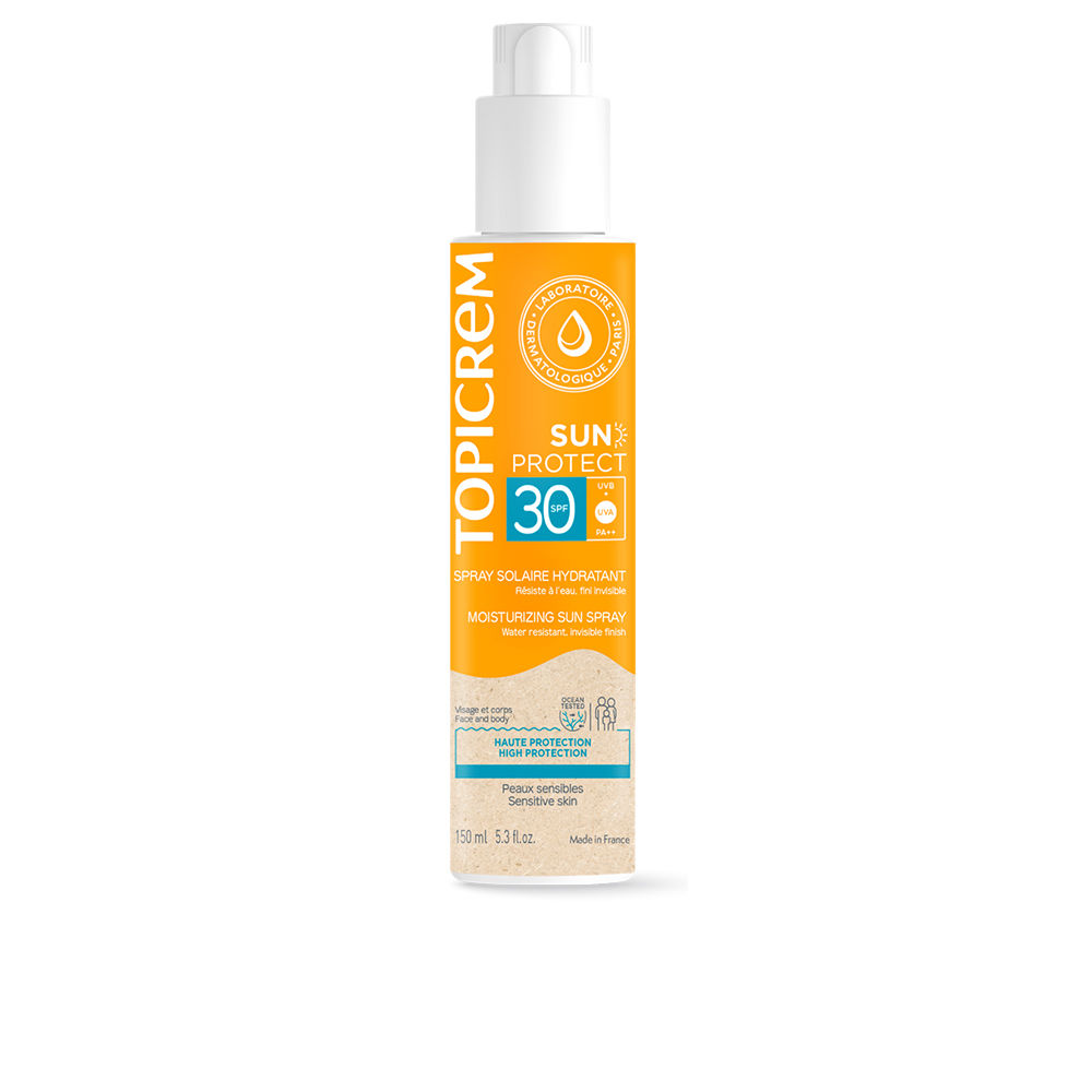 TopicremSunProtectMoisturizingSunSpraySPF30150ml Topicrem Sun Protect モイスチャライジング サンスプレー SPF30 150ml - 画像 (1)
