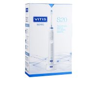 Product  container  of  Vitis  Sonic  S20  Electric  Toothbrush  by  Vitis,  an  electric  toothbrush  indicated  for  daily  oral  hygiene.