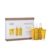 Box  of  Ziaja  Daily  Routine  C.B3  Gift  Set  by  Ziaja,  a  skincare  set  indicated  for  cleansing,  toning  and  regenerating  the  skin.