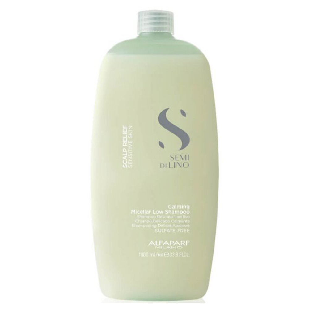 Alfaparf-Milano-SemiDiLino-Calming-Micellar-Low-Shampoo Alfaparf Milano Semi Di Lino Calming Micellar Low Shampoo 1000ml - Image 1