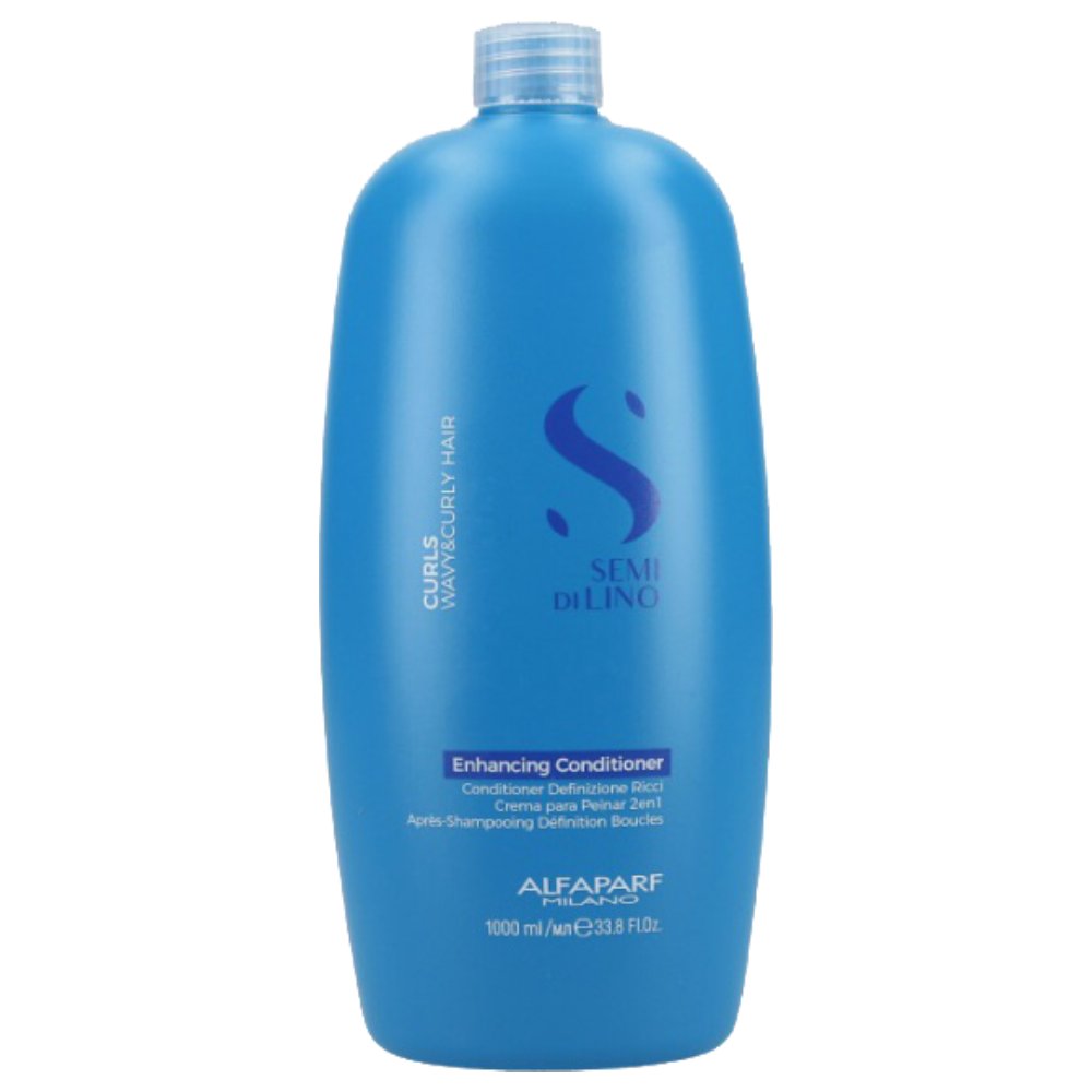 Alfaparf-Milano-SemiDiLino-Curls-Enhancing-Conditioner Alfaparf Milano Semi Di Lino Curls Enhancing Conditioner 1000ml - Image 1