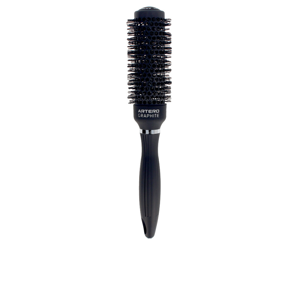ArteroGraphiteBrush33mm Product container of Artero Graphite Brush 33mm by Artero, a ceramic and graphite brush indicated for adding volume and curl.
