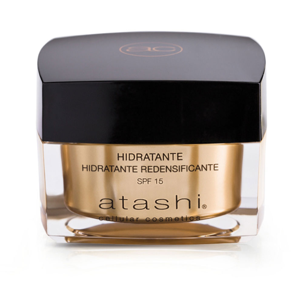 AtashiCelullarCosmeticRedensifyingCreamSPF1550ml Jar of Atashi Celullar Cosmetic Redensifying Cream SPF15 by Atashi, a facial cream indicated for correcting deep wrinkles.