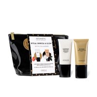 Box  of  Atashi  DD  Cream  Energy  and  Glow  Ritual  Set  by  Atashi,  a  skincare  set  indicated  for  correcting  imperfections  and  revitalizing.