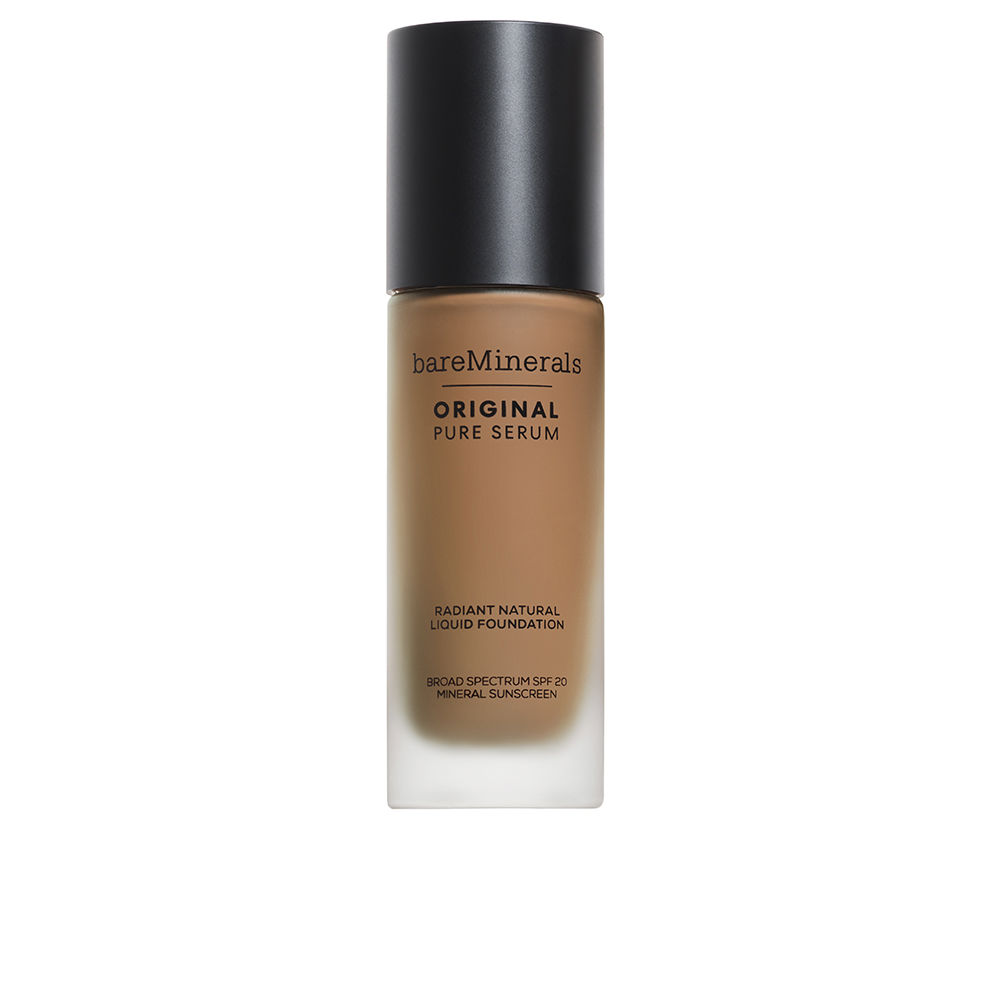 BareMineralsOriginalPureSerumLiquidFoundationColorMediumDeepNeutral4.530ml Bare Minerals Original Pure Serum Liquid Foundation Color Medium Deep Neutral 4.5 30ml