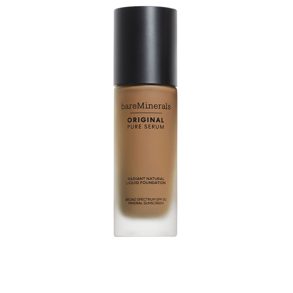 BareMineralsOriginalPureSerumLiquidFoundationColorMediumDeepWarm4.530ml Bare Minerals Original Pure Serum Liquid Foundation Color Medium Deep Warm 4.5 30ml