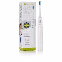 Beconfident Sonic Silver Electric Whitening Toothbrush Color White/Silver