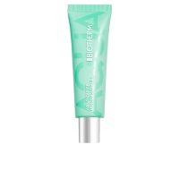 Jar  of  Biotherm  Aquasource  Hyalu  Plump  Gel,  a  lightweight  gel  indicated  for  long-lasting  hydration  and  plumping.