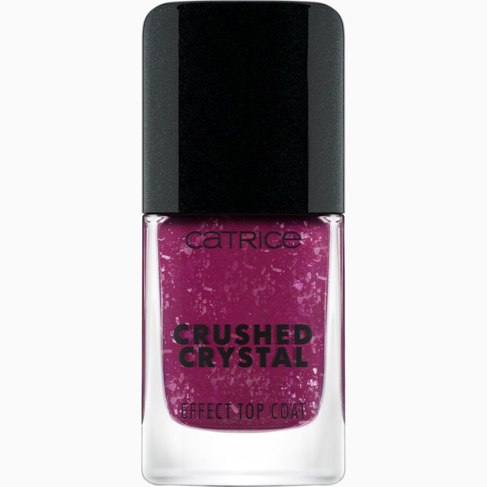 CatriceCrushedCrystalEffectTopCoatColor10AmethystAura10.5ml Catrice Crushed Crystal Effect Top Coat Color 10 Amethyst Aura 10.5ml