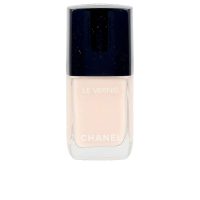 Bottle  of  Le  Vernis  Nail  Polish  Color  111  Ballerina  by  Chanel,  a  lacquered  polish  indicated  for  an  ultra-shiny  and  long-wearing  finish.