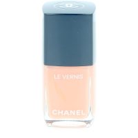 Bottle  of  Le  Vernis  Nail  Polish  Color  195  Poetry  by  Chanel,  a  lacquered  polish  indicated  for  an  ultra-shiny  and  long-wearing  finish.