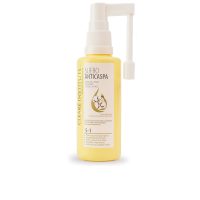 Bottle  of  Anti-Dandruff  Purifying  Serum  by  Clearé  Institute,  a  hair  serum  indicated  for  eliminating  dandruff  and  soothing  the  scalp.