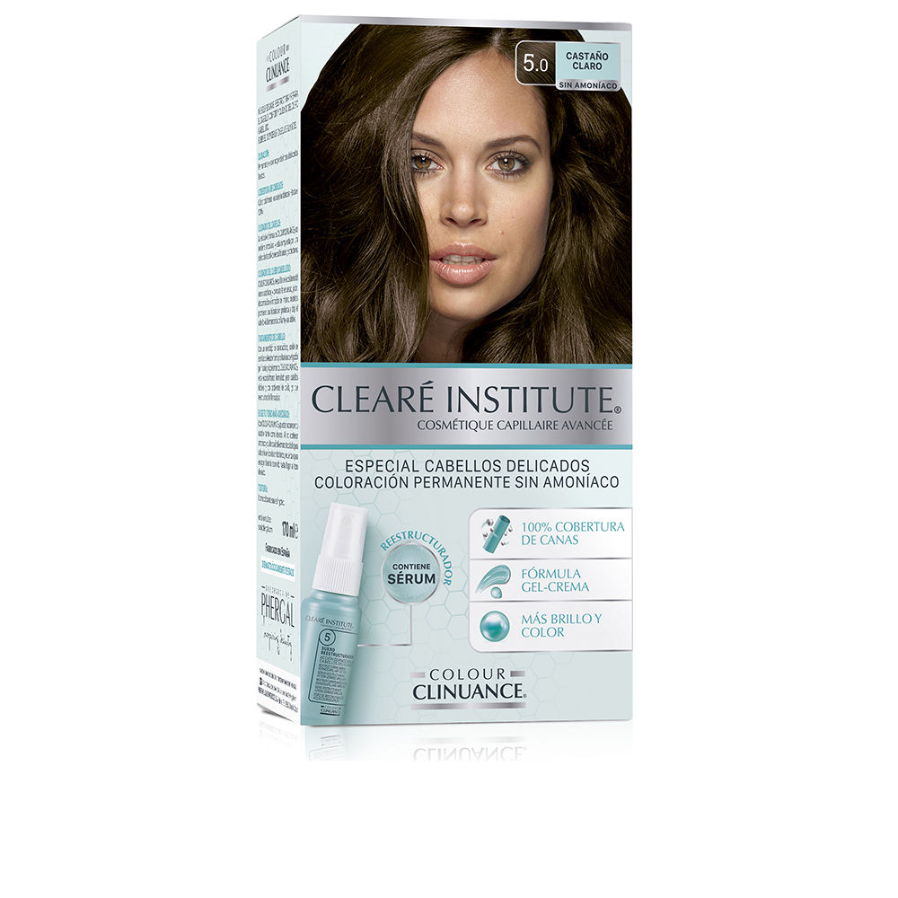 ClearéInstituteColourClinuanceDelicateHairColor5.0LightBrown Clearé Institute Colour Clinuance Delicate Hair Color 5.0 Light Brown