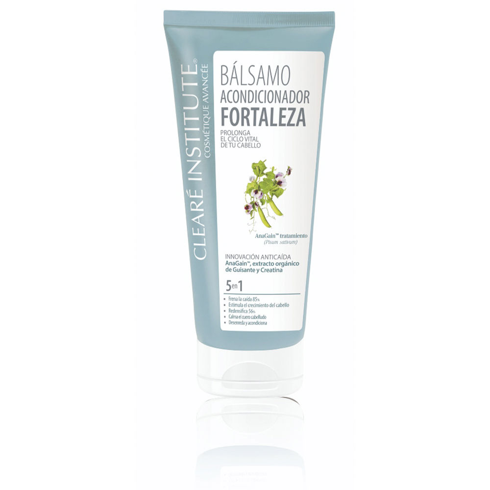 ClearéInstituteStrengthAnti-HairLossConditioner200ml Bottle of Strength Anti-Hair Loss Conditioner by Clearé Institute, a conditioner indicated for stopping hair loss and growth.