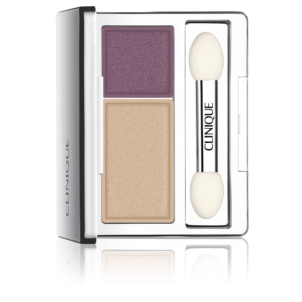 CliniqueAllAboutShadowDuoColorBeachPlum2.2g Clinique All About Shadow Duo Color Beach Plum 2.2g
