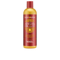 Bottle  of  Creme  Of  Nature  Argan  Oil  Moisture  And  Shine  Shampoo  by  Creme  Of  Nature,  a  sulfate-free  shampoo  for  hair  nourishment.
