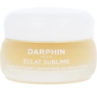 Jar  of  Éclat  Sublime  Aromatic  Cleansing  Balm  by  Darphin,  a  balm  cleanser  indicated  for  removing  impurities  and  improving  luminosity.
