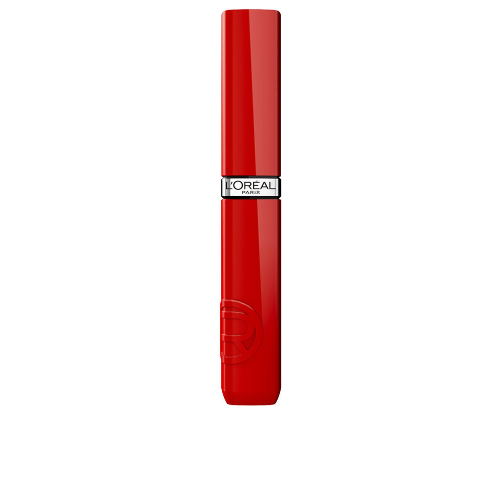 L'OréalInfaillibleLaqueVinylEffectLiquidLipstickColor415RedBisou4.3ml L'Oréal Infaillible Laque Vinyl Effect Liquid Lipstick Color 415 Red Bisou 4.3ml